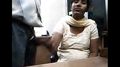 Indian wife doing a cam show exposing her bigtits with hubby