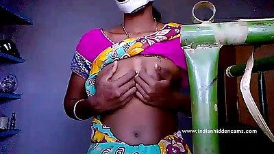 Indian village amateur aunty juicy boobs - indianhiddencams.com